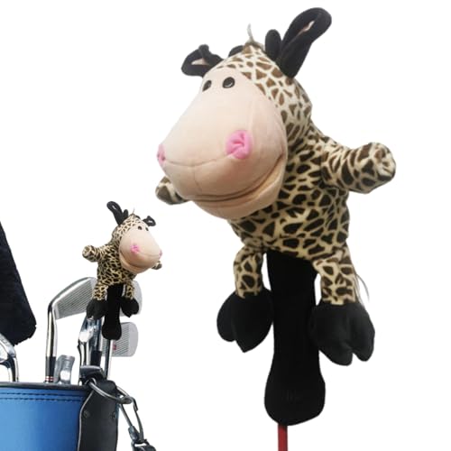 Qkbuza Plüsch-Schlägerhauben – Tier-Golfschläger-Ärmel – lustige Schlägerabdeckung, Plüsch-Schutzhüllen, bezaubernd für Männer und Frauen Qkbuza Plüsch-Schlägerhauben – Tier-Golfschläger-Ärmel – lustige Schlägerabdeckung, Plüsch-Schutzhüllen, bezaubernd für Männer und Frauen