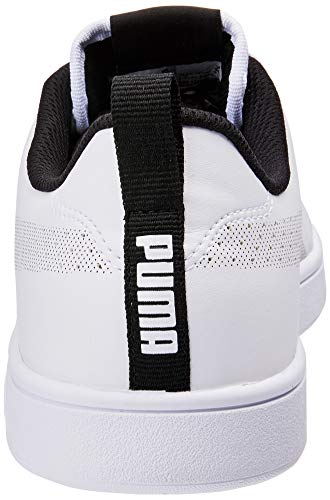 Tênis Puma Adulto Unissex Branco E Preto 41