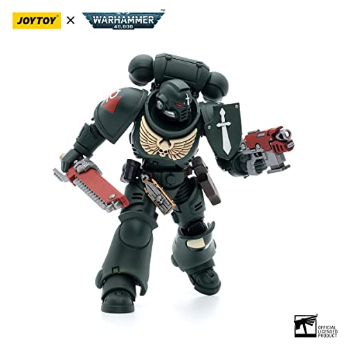 Joytoy 1/18 Action Figures Warhammer 40K Mecha Joy Toy Figure Model Toys Dark Angels Intercessors Sergeant Rakiel #TOP3