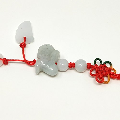 Fengshui 12 Animals Cell Phone Hanging Lucky Charm Hanging Handbag + One Free Red String Bracelet (Rabbit) #TOP2