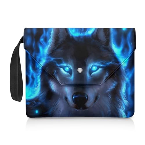 NETILGEN Book Sleeve Book Protector Pouch Paperback Purse for Book Lovers with Carrying Handle Reusable Book Cover 11.8 x 9.4 Inch Back to School Gifts
