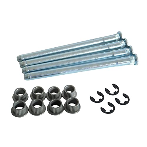 Door Hinge Pin and Bushing Repair Kit Compatible with Chevy GMC 1500 2500 3500 C1500 C2500 C3500 K1500 K2500 K3500 Tahoe Suburban Replace# 15685040 15562609