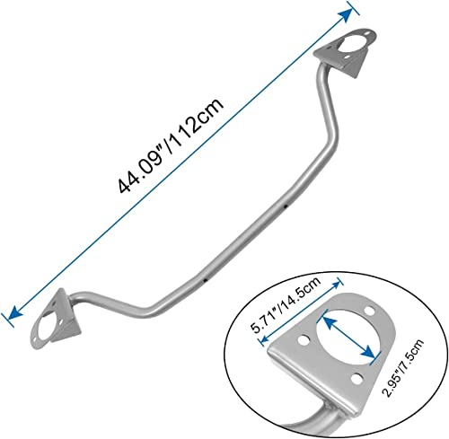 Xomzema Front Strut Shock Tower Brace Bar Suspension Replacement For Dodge Chrysler 300 2005-2020 For Charger For Challenger For Magnum(Oem P5155950/ P5155002) #TOP1