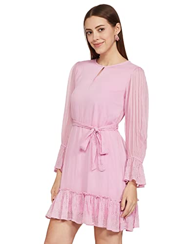 Image of AND Women's Viscose A-Line Mini Dress
