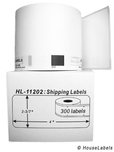 Generic Shipping Labels Compatible w/ Brother DK-1202 (2-3/7
