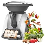 Smart Electric Electric Thermomixer Cooking Robot Chef Cooking Machine, Máquina De Salteado Automático Inteligente Multifunción Con Pantalla Tft De 7 Pulgadas, 35-11000 R/min, Uniforme De 360 ​​° A