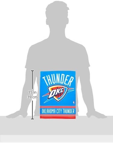 Wincraft NBA Oklahoma City Thunder Garden Flag 12x18, 2 Sided, Team Color - Image 2