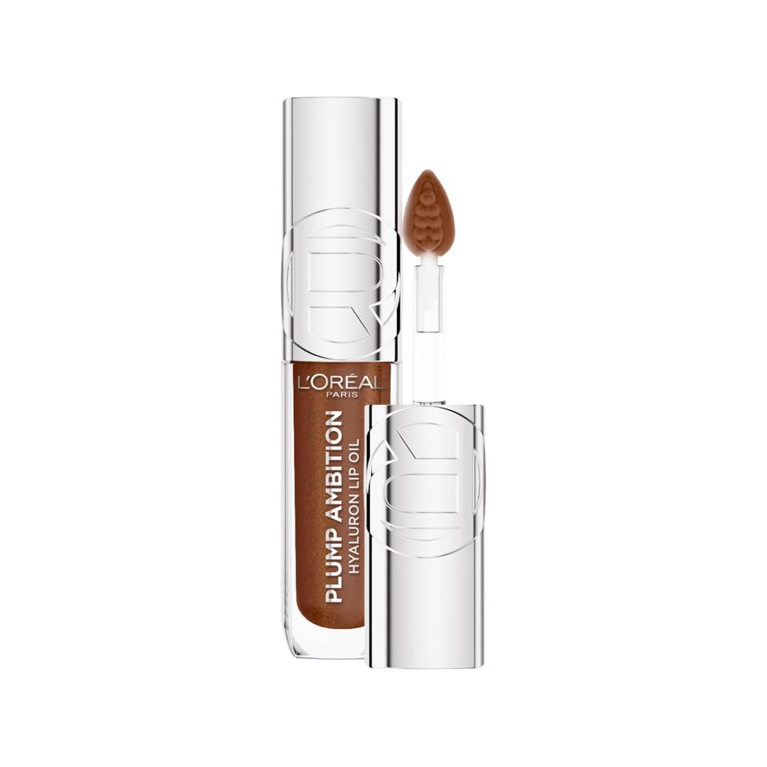 L'Oreal Paris Plump Ambition Hyaluron Lip Oil Besleyici ve Nemlendirici Dudak Parlatıcısı - 510 La Nuit Sparkle