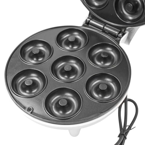Máquina De Donuts Rosquinhas Confeitaria Mini Doces Culinária 110 / 220v 1200W… (220V - Branco)