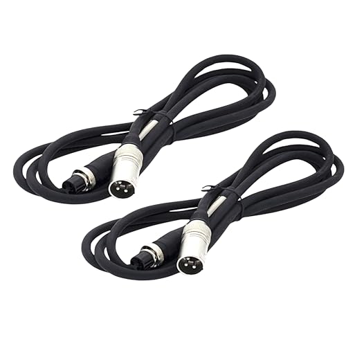 Easycut Doner Cutter Replacement Power Cable for Donner Kebab Slicer Knife, 2 Metres (2M) long Rubber Lead with 3 Pin connector (2-Pack)