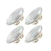Pack of 4 36Par36/WFL Landscape Lighting 36 Watt PAR36 Wide Flood Light 12 Volt Multi-Purpose Base Light Bulb