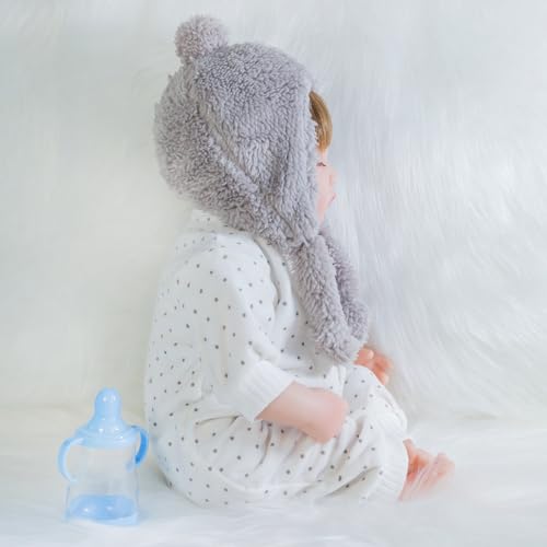 Muñeco Reborn Bebé Realista 16 pulgadas miniatura 6