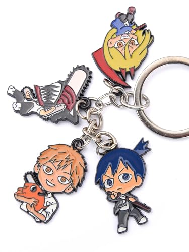 Image of ComicSense.xyz Anime Keychain, Anime Cosplay Accessories Keyring for Bag Bike Car Collectible