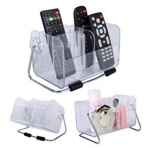 MURTISIDDH Desire Acrylic Desktop Remote Control Holder 3
