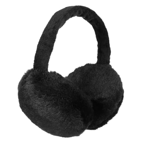 Orejeras de invierno de felpa BESPORTBLE para paseos al aire libre y caminatas urbanas en mujer