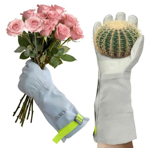wfkwcxw Long Garden Gloves for Women Thorn Proof,...