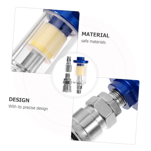 ORFOFE 1 Conjunto Separador De Água Liga De Alumínio Pistola De Pintura De Água Ferramenta Separador