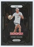 2024 PANINI WNBA PRIZM MONOPOLY #23 SYDNEY COLSON LAS VEGAS ACES BASKETBALL OFFICIAL TRADING CARD OF NBA