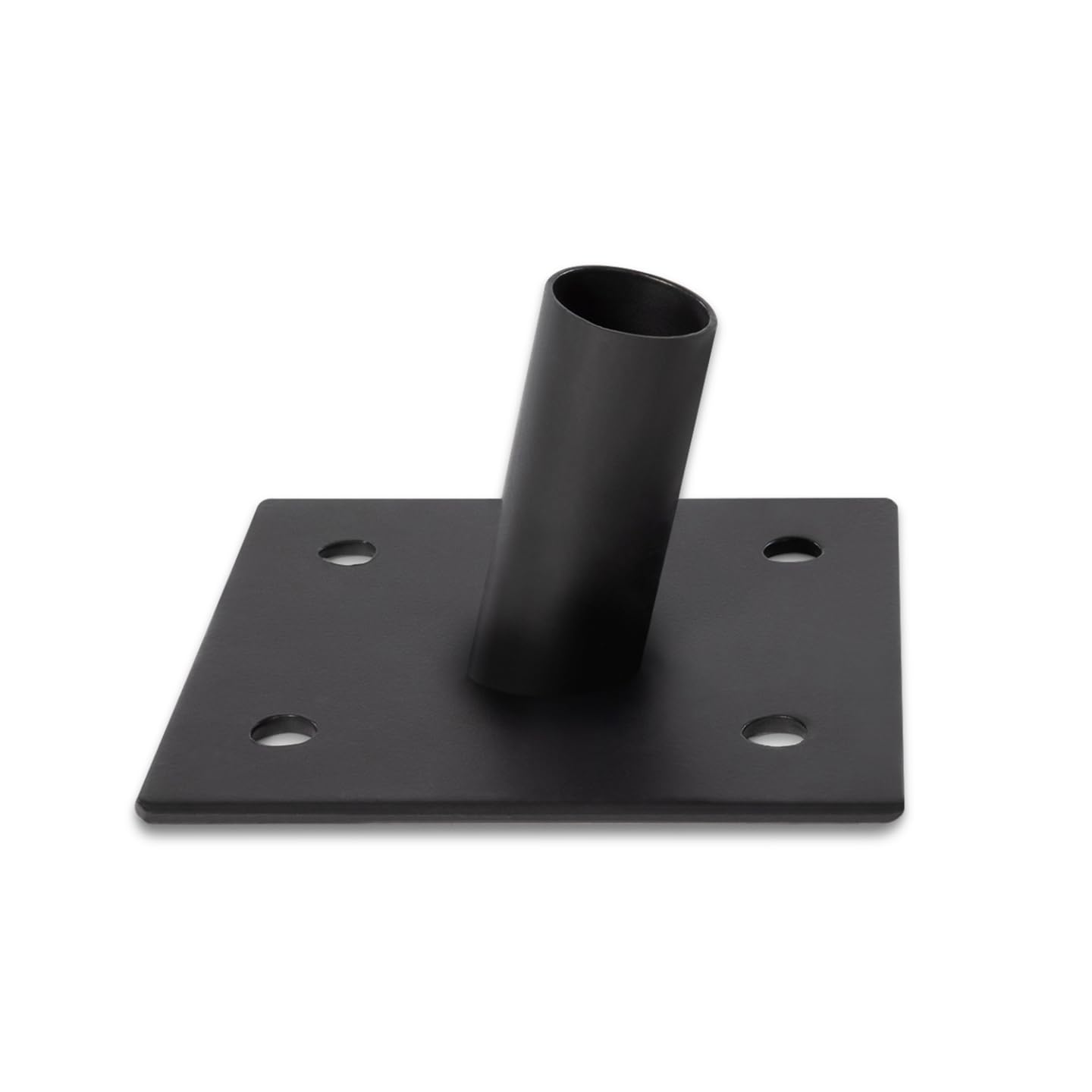 IDMarket - Lot de 2 mâts de Fixation réglables pour Voile d'ombrage H.220 CM poteaux et Bases Acier