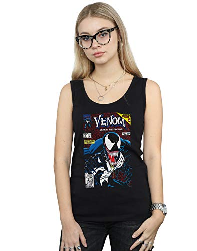Marvel Women's Venom Lethal Protector Vest Black X-Large
