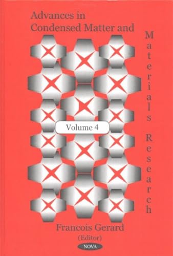 Advances in Condensed Matter and Materials Research