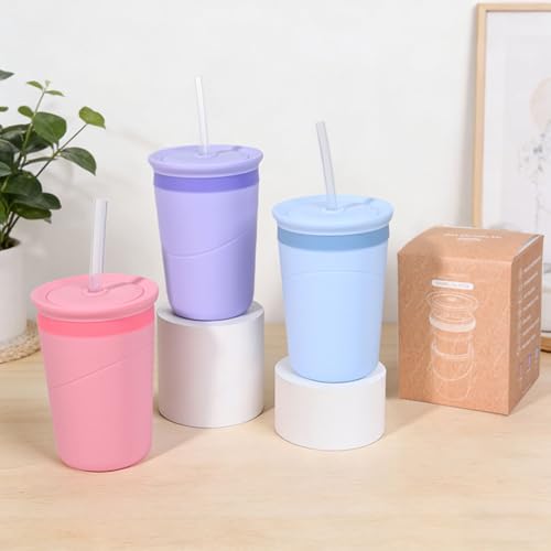 Vaso flexible para crear hielo sin moho y resistente a derrames 4