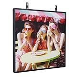 P4 Outdoor LED Digital Sign, 40''x40'' Support Scrolling Text Advertising Screen Use WiFi and USB Programmable Support Image&Video with High Resolution LED display