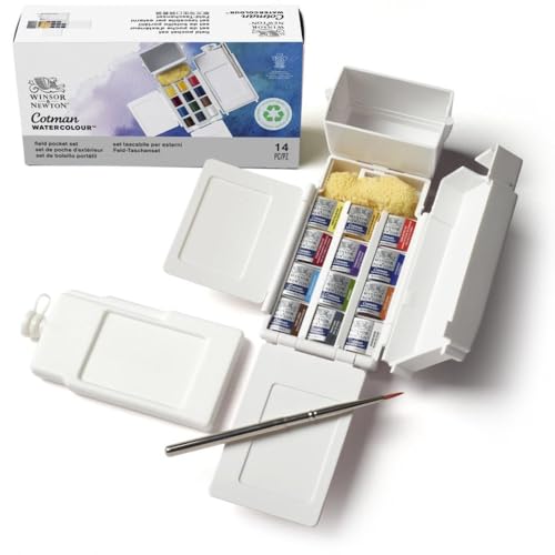 Winsor & Newton 0390639 Cotman Watercolor Paint Set thumb #5