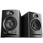Ortizan C7 Dual-Mode 2.0 Studio Monitors, Active Monitor Speakers for Near Field Music Production, Bluetooth 5.3 Wireless Computer PC Monitor Gaming Bookshelf Speakers(Pair, Black)