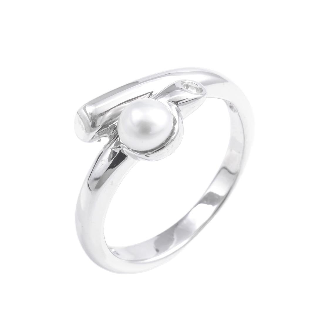 Silverly Anillo Plata de Ley Circonita Cúbica Perla Mujer | Anillo Envolvente Plata 925 Circonita Cúbica Perla Auténtica | Joyas Clásicas Piedras Preciosas | Regalo Dama Honor | Anillos