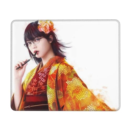 事務用品、平手友梨奈 欅坂46 マウスパッド 水洗い 滑り止め 耐久性が 多機能 おしゃれオフィスマウスパッド