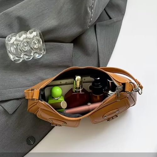 Bolsa Feminina De Ombro Estilosa Pequena Sofisticada Moderna Baguete Reveillon Natal Presente Novida