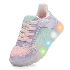 Blue/Purple Toddler Light Up Shoes Girls