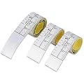 3Pcs Adhesive Measuring Tape,Tape Measure with Fractions Waterproof Sticky Measuring Tape in 40 Inch, 24 Inch,12 Inch Double Scale Stick Tape for Work Woodworking,Saw, Drafting Table