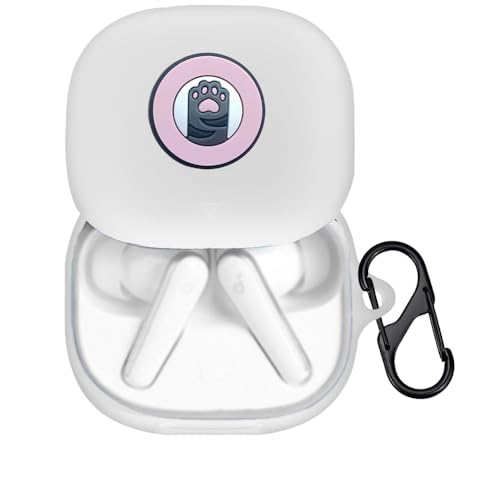 Anker soundcore liberty 5 �p�̃P�[�X �J�o�[ �y�� ���^ ���� ������� (����P�[�X+�J���r�i�t���j�t�� ���C�����X�C���[�z���P�[�X soundcore liberty 5�p�ی�J�o�[ �ϏՌ� �����h�~ �h�o �����[�d�\ �V