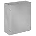 Hoffman ASE24X18X8NK Pull Box, Screw Cover, Steel, 24" x 18" x 8", Gray