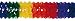 Produktbild Riethmüller 2765 - Girlande, 16 cm x 4 m, schwer entflammbar, regenbogen