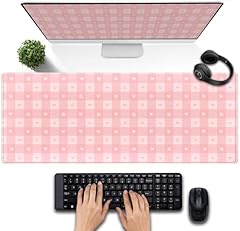 Pink Gingham Floral
