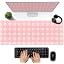 Pink Gingham Floral