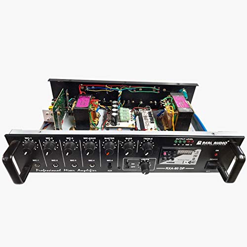 REAL AUDIO RXA-80 (P.A Amplifier + Digital Player) : Amazon.in