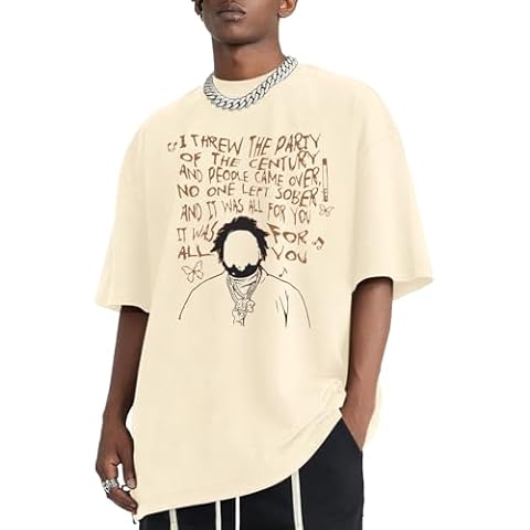 Vintage Merch Concert Shirt Hip Hop Rapper Tee Shirts Last Lap Tour Short Sleeve Pullover Tops Fans Gift Apricot Cover