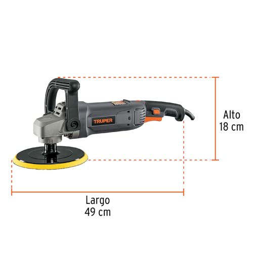 Corte Y Pulido, Tools pulidora orbital Marca TRUPER (3)