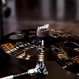 MEINL Cymbals Klasyczne niestandardowe ciemne rozpryski na śmieci - 25 cm (CC10DATRS)