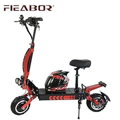Fieabor 3600w 60v Two Wheel Off Road 11in Folding Electric Kick Scooter Worldwide Shipping Available