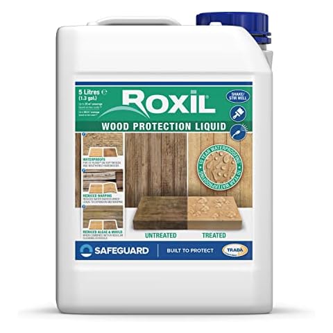 Roxil Wood Protection Liquid (5 litres) Cover