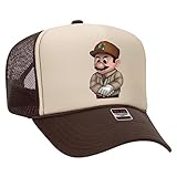 Super Chapo Bros - Sinaloa - Trucker Mesh Snapback Hat - Brown/Tan