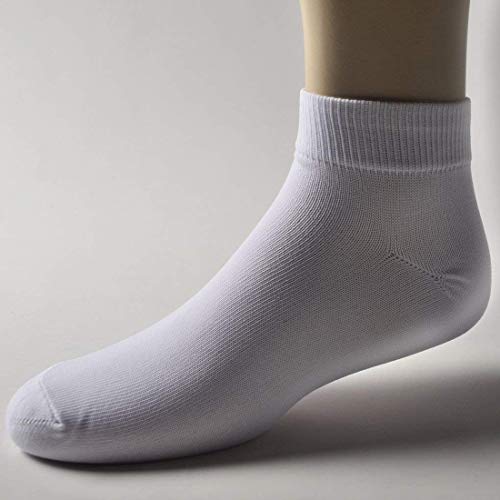 Image of Presents Kids School Uniform White Color Ankle Length Socks for Boy's and Girl's