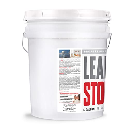 Lead Stop - Lead Encapsulating Compound - Provides A Long-Lasting Barrier That Prevents Lead Dust In Lead-Based Paints & Coatings From Entering The Air - Effective Indoors & Out - Packaging May Vary - 5 Gallons #TOP1