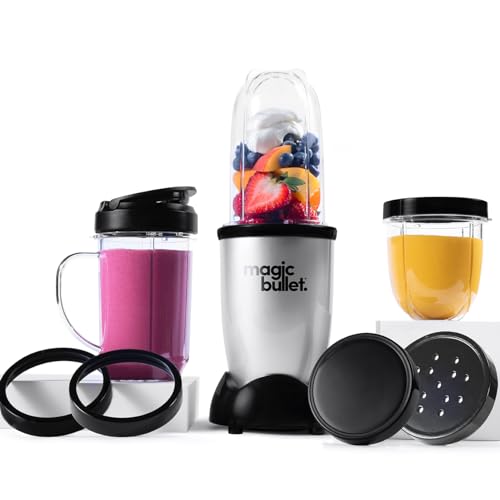 nutribullet magic bullet Blender, Mixer & Food Processor All-in-One - 10pc Kit - 200W - Sleek &...