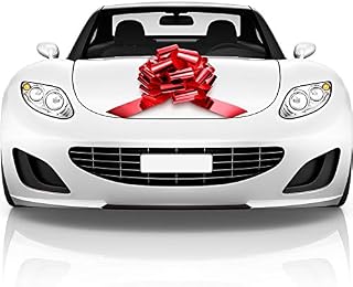 16 inch Large Bright Red Car Bows Car Gift Bow Giant Bows